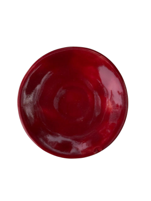 Esmalte cerámico rojo "Loving him was red"
